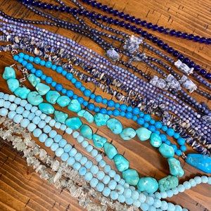 Beads, stones, jewelry